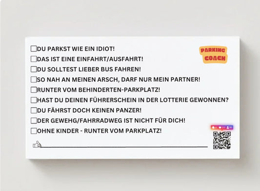 DU PARKST WIE EIN IDIOT 🚗🚗 - 10er Pack