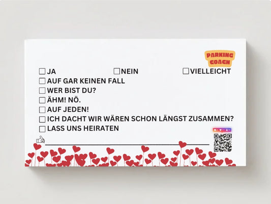 WILLST DU MIT MIR GEHEN? ❤️- 10er Pack