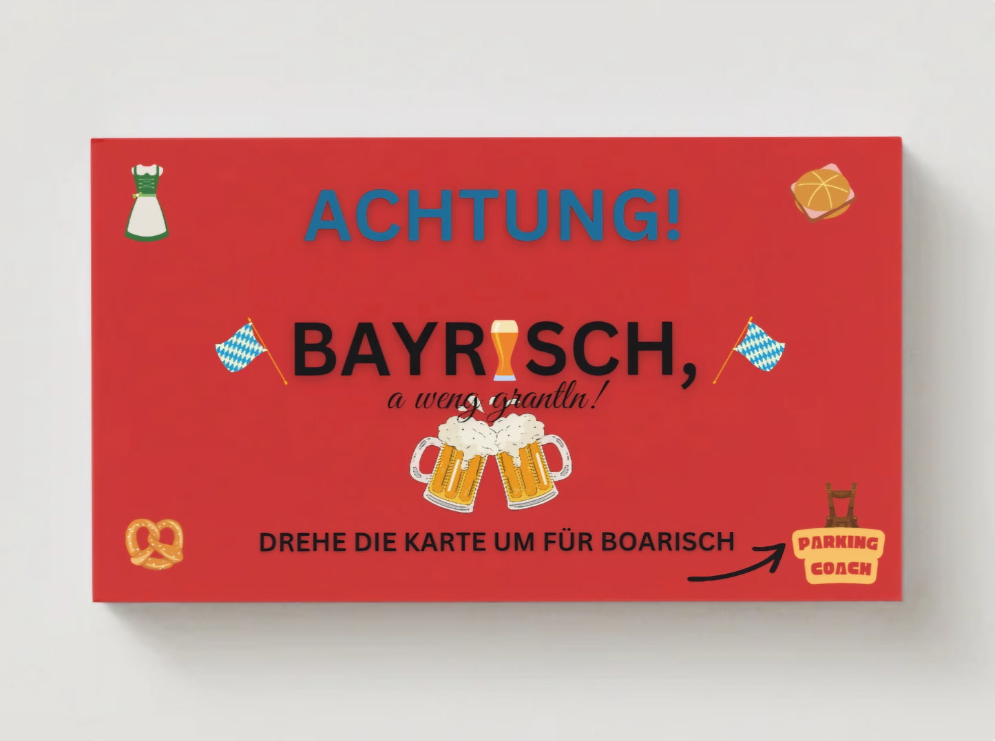 BAYRISCH A WENG GRANTLN 🍻 - KARTE - 10 Karte